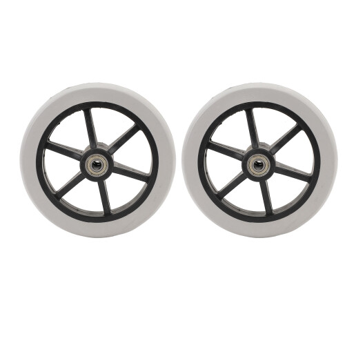 2 Stück 6-Zoll graue Front-Caster für Rollstuhl