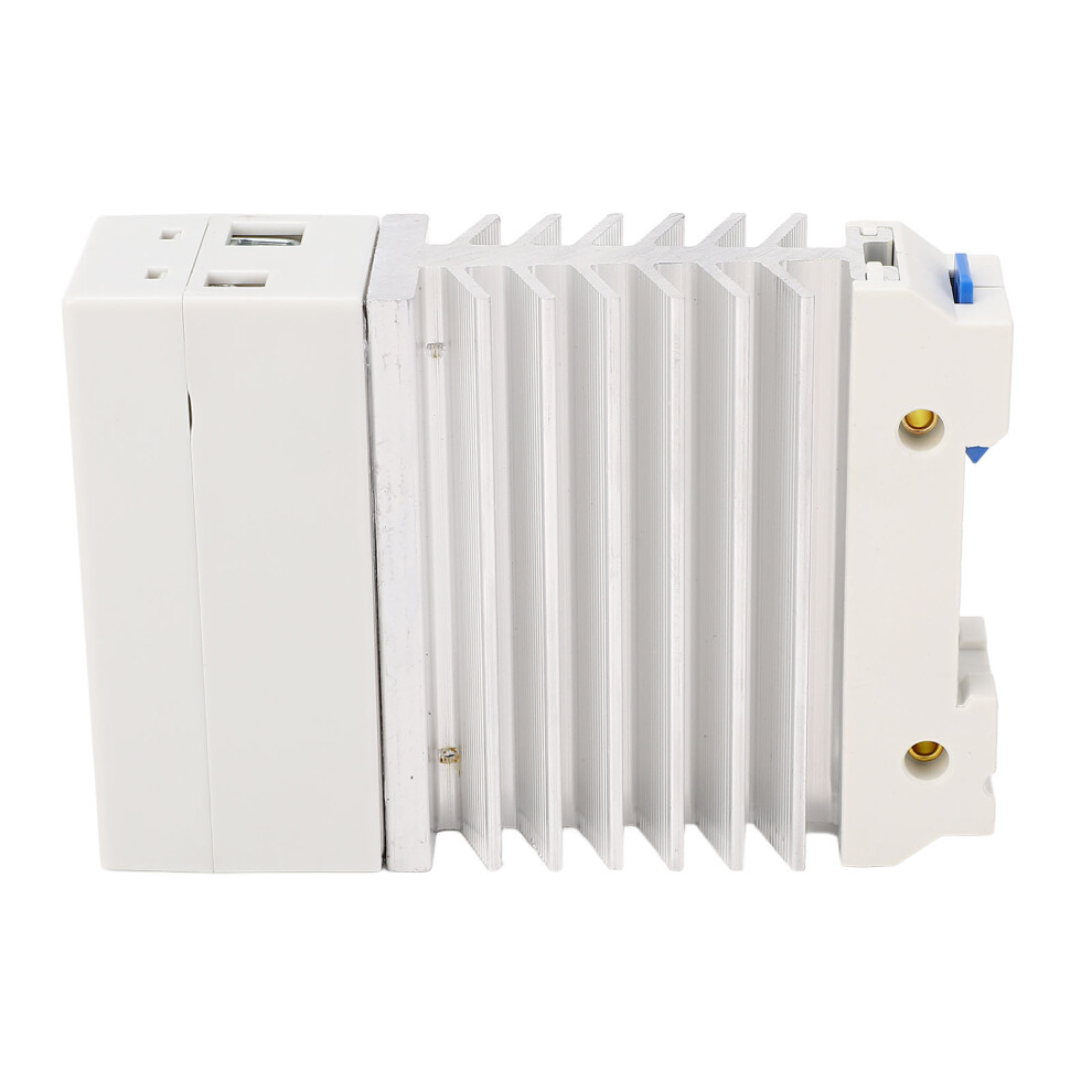 120A Dc Ssr Module Din Rail Solid State Relay With Heat Sink 6901390860530