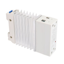 SSR DC-AC 120A 3-32VDC/24-480VAC Con disipador de calor