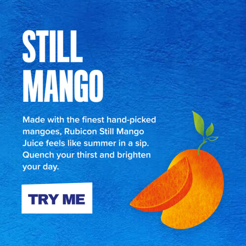 Rubicon Rubicon Still Mango Juice - Made with Real Handpicked Fruit Mango - Bold and Int 2