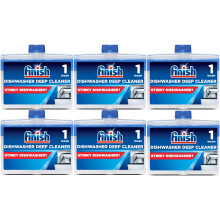 Finish Dishwasher Machine Cleaner | Original | Pack 6, 250ml Each