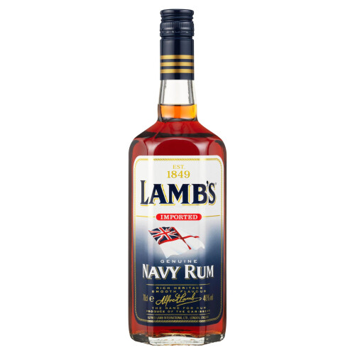 Lamb's Navy Dark Rum, 70cl (packaging may vary)
