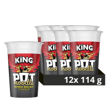 Pot Noodle Bombay Bad Boy King Pot Vegetarian quick to make noodles