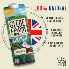 Glebe Farm Gluten Free Vegan Coconut Milk Healthy Dairy Free Coffee C
