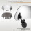 Universal Motorcycle Wind Deflector 28.511cm Smoke Gray Adjustable Clip On 12