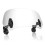 Universal Motorcycle Wind Deflector 28.511cm Smoke Gray Adjustable Clip On 7