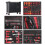 278 Piece Tool Set in Roller Cabinet 1