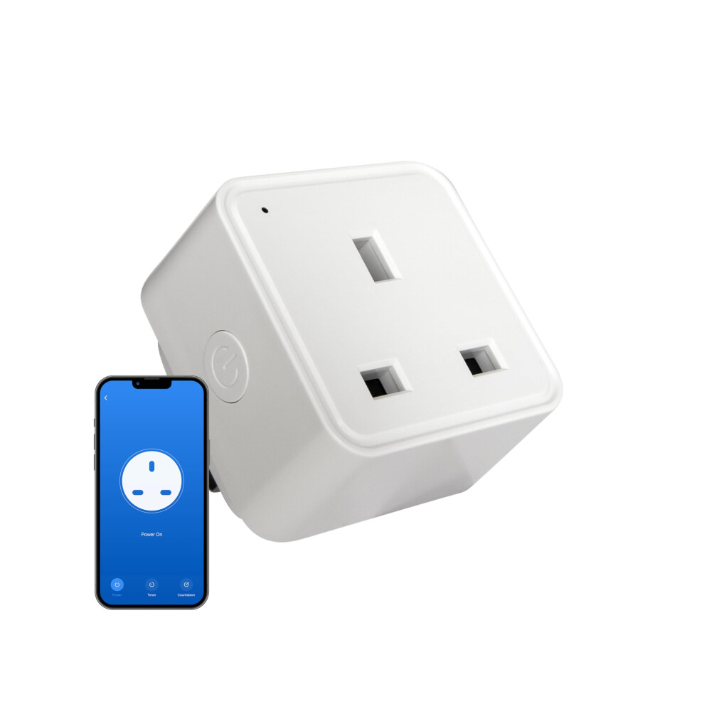 Tcp Smart Black Plug Uk Wifi Socket, Works With Alexa, Google Home, Siri Shortcuts, Voice Control, App Enabled, Set Smart Schedules And Timers, No Hub Requ