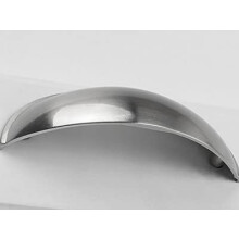 LONTAN 20 Pack Brushed Nickel Cup Handles 76mm Hole Centers 3 Inch Kitchen Cabinet Handles Suitable for Cabinets and Drawers in Bedrooms, Kitchens, St