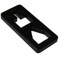 Fencing T-Post Puller Plate (Heavy-Duty Steel Garden Fence Removal Tool)