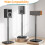 ELIVED Adjustable Height Speaker Stands for Satellites Up to 10KG 2