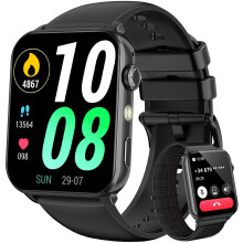 Blackview Smart Watch for Men Women, 1.91" HD Fitness Watch with LED Flashlight, Heart Rate SpO2 Sleep Stress Monitor, 120+ Sports, Waterproof Step C