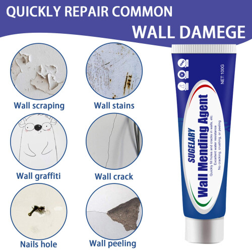 Wall Repair Cream Waterproof Wall Mending Agent Quick Drying Wall Repa