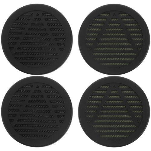 4Pièces Régulateur D'humidité Noir Pour Boîte De Conservation
