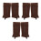 3Paires Bottes Décoratives Cuir Médiéval Pour Costume 4