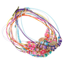 24Pièces Bracelets En Polymère - Kit Coloré