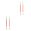 4Pièces Réparation Instruments À Vent Et Double Tête Rouge 6