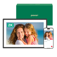 pexar by Lexar WiFi Digital Picture Frame 11″ | Yahoo Tech Best Tested Frame 2026 | 2K Resolution Ultimate Clarity, Anti-Glare Touch Stunning Screen