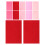 120Pièces Feutrine Souple Rose Pour Patchwork Décoration DIY 2