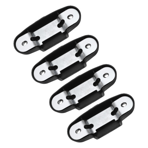 16Pcs Computer Chair Fasteners Black Stable Backrest Repair Clip Set 1