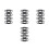 16Pcs Computer Chair Fasteners Black Stable Backrest Repair Clip Set 10