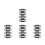 16Pcs Computer Chair Fasteners Black Stable Backrest Repair Clip Set 8