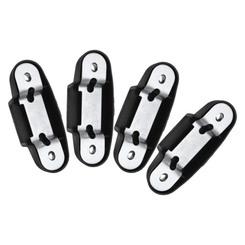 16Pcs Computer Chair Fasteners Black Stable Backrest Repair Clip Set 2