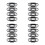 16Pcs Computer Chair Fasteners Black Stable Backrest Repair Clip Set 6