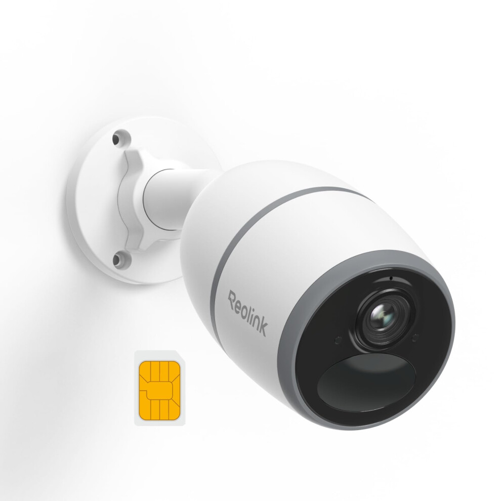 Photos - Surveillance Camera Reolink 4G LTE Security Camera Outdoor Wireless, Go Plus, 2K with Person/Vehicle Detection, No WiFi Camera, 2-Way Audio, Bat
