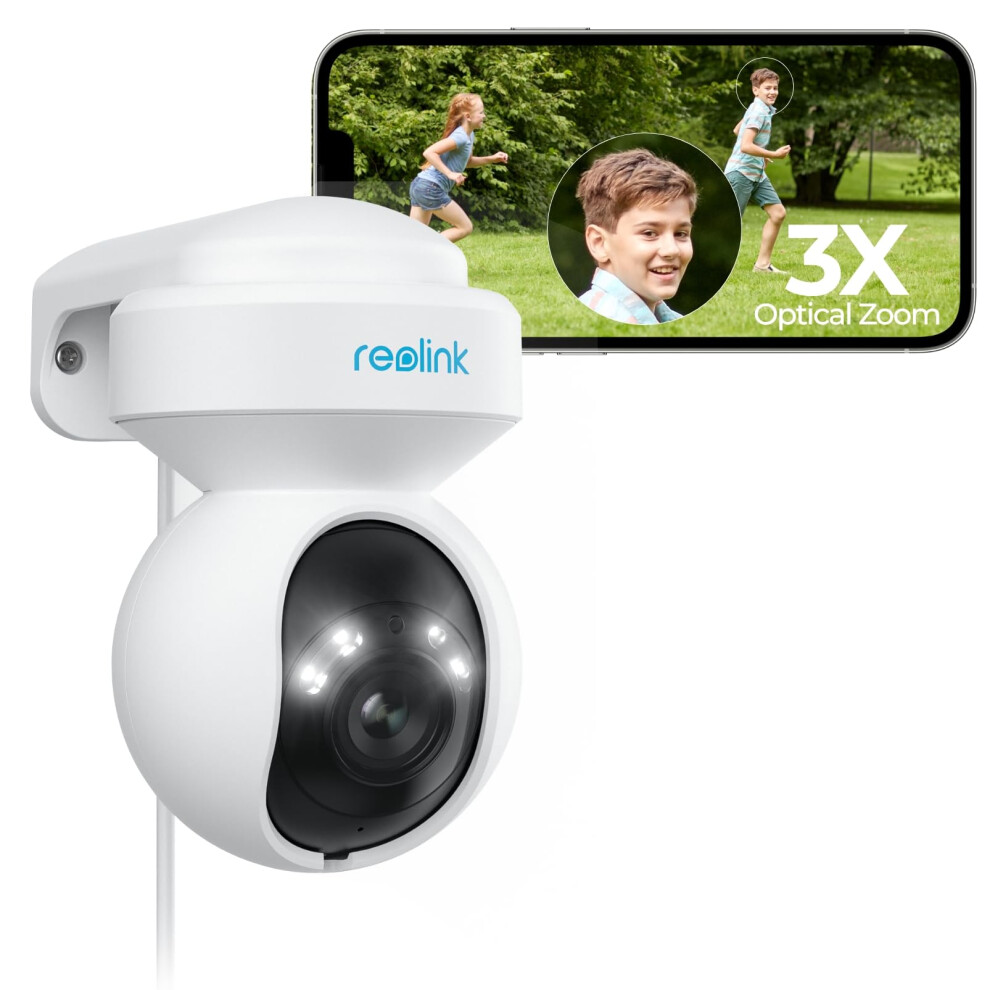 Reolink Ptz Camera Outdoor, 5Mp 2.4/5Ghz Wifi Cctv Security Camera With 3X Optical Zoom, Color Night Vision, Human/Vehicle Tracking, 2-Way Audio, Sup 5009983861757