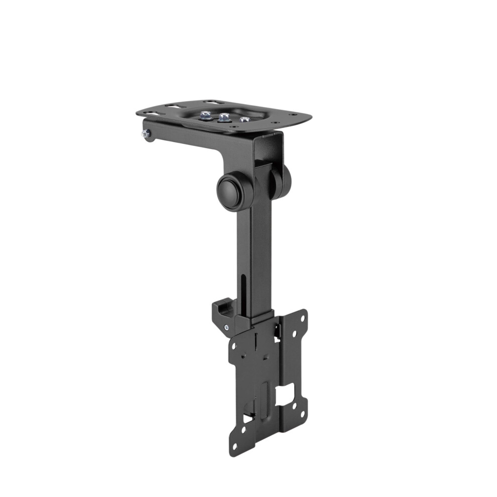 Conecto Ceiling Mount For Television, Suitable For 13-27 Inches, Foldable, Height-Adjustable, Swivel, Tilt, Up To Vesa 100 X 100, Black 5005671284624