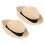 4Pcs Tiny Straw Hats for Dolls Lightweight Craft Decorations 1
