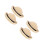 4Pcs Tiny Straw Hats for Dolls Lightweight Craft Decorations 5