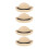4Pcs Tiny Straw Hats for Dolls Lightweight Craft Decorations 9