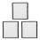 3Pcs ABS Cabin Air Filter for Car High Efficiency White Automotive Use 5