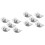 10Pcs Compact Stainless Steel Finger Protectors Kitchen Safety Tool 6