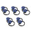 5Pairs Motorcycle Front Fork Cups Alloy Plastic Multi Night Safety 8