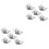 10Pcs Compact Stainless Steel Finger Protectors Kitchen Safety Tool 5