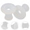 50Pcs Cooker Lid Seal Ring Rubber Overpressure Plug 11