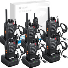 eSynic Professional Adults Walkie Talkies Set Rechargeable Two Way Radios