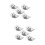 10Pcs Compact Stainless Steel Finger Protectors Kitchen Safety Tool 9