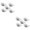 10Pcs Compact Stainless Steel Finger Protectors Kitchen Safety Tool 8