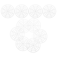 40Pcs Plastic Fermenting Weights for Pickle Jar White Vegetable Press