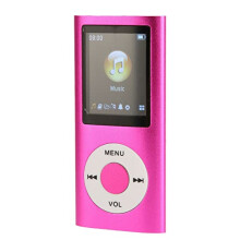MP3 Player with Bluetooth, Music Player with Built-in HD Speaker, 1.8 Inch LCD Screen, HiFi Sound, Earphones Included, Support up to 64GB, for Studen