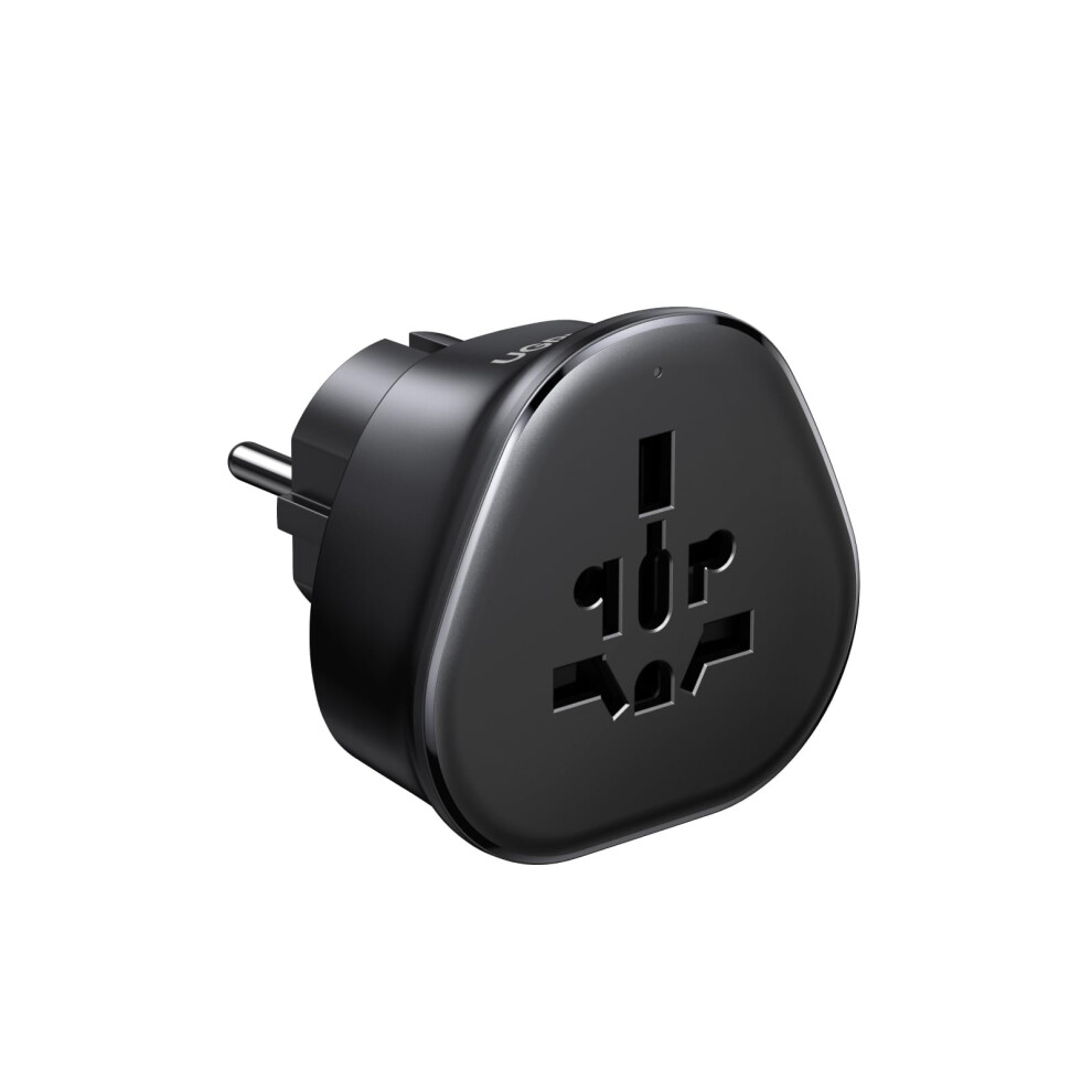 Photos - Cable (video, audio, USB) Ugreen UK to EU Plug Adapter, 2300W MAX Travel Adapter Compatible with UK, USA, Australia, China, Japan Plugs for Use in Ger 