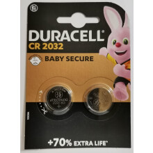 2 x Duracell CR2032 CR 2032 lithium battery 3V