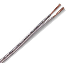 QED Performance Micro Slimline White Oxygen Free Copper (OFC) Speaker Cable for HiFi and Home Cinema Systems (10 metres)