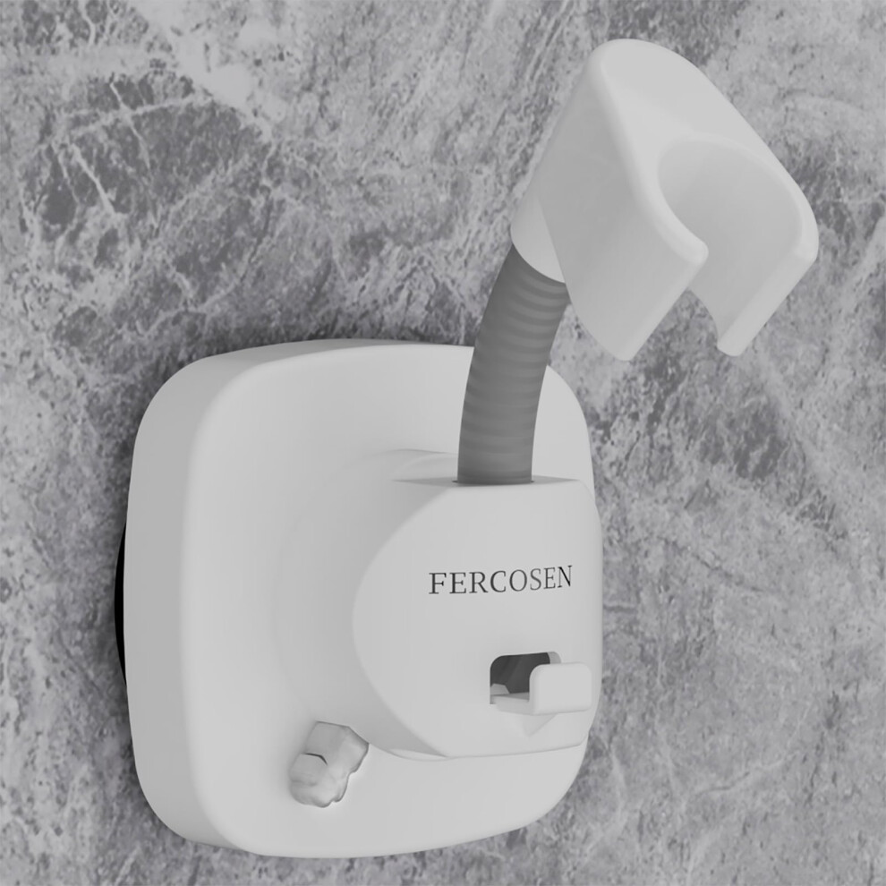 Fercosen 360 Swivel Shower Head Holder With Suction Cup | 10Kg Load Capacity, Tool-Free Installation In Seconds | Removable And Rust-Resistant Showe 65998847