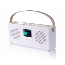 Roxel DAB, DAB+ Digital and FM Radio Mains Powered and Battery Powered Portable Radio | BT Speaker | USB Playback, TF Card, Bedside Alarm Clock | Sle