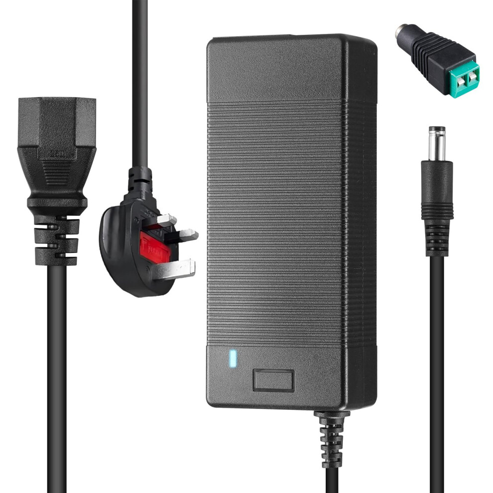 12V 5A 60W Power Supply Adapter, Ac100-240V To Dc12v 60W Converter Adapter Charger Transformer 5.5Mm X 2.1Mm Dc Plug For Cctv Camera, Led Strip Light 5001816820030